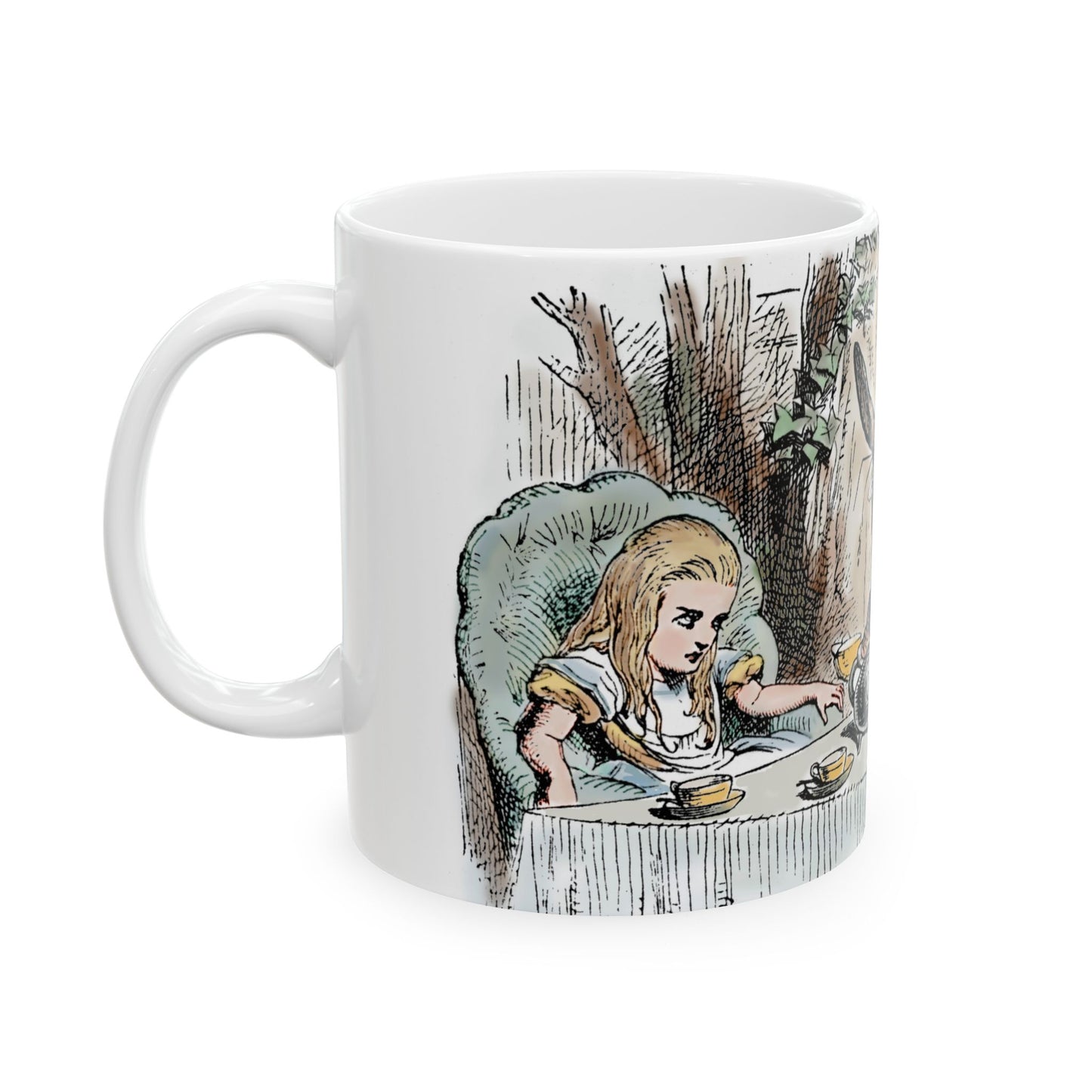 Alice In Wonderland Mad Hatter Tea Party Ceramic Mug 11oz Mug