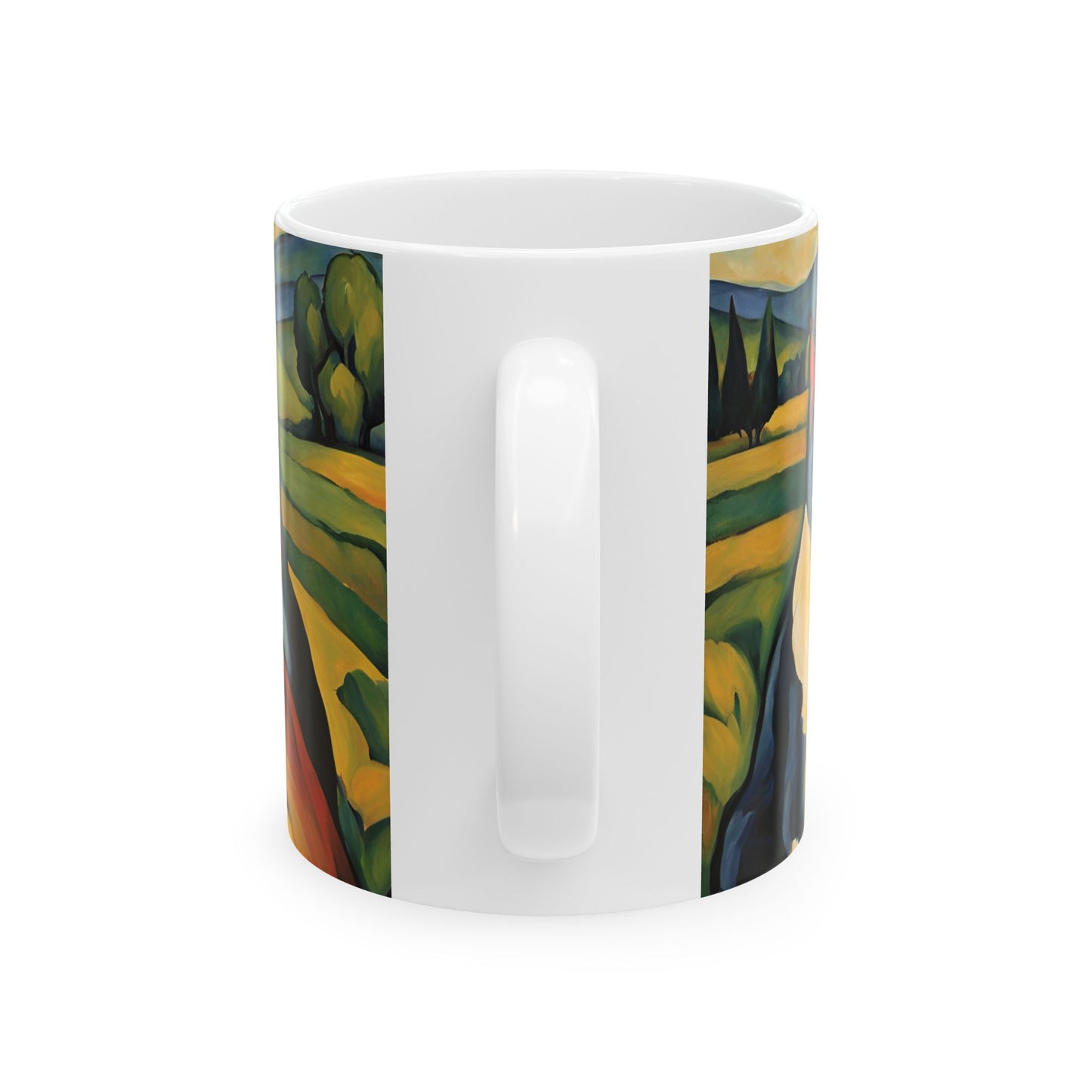 Farm Cats Coffee Mug 11oz Animal Art Cup 11oz 15oz Cat Cat Art Cat Coffee Mug ceramic mug Coffee Mug Coffee Mugs Cup Home & Living Kitchen Mug Mug