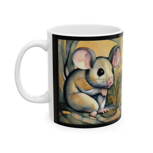 Mouse Coffee Mug Tea Ceramic Cup 11oz