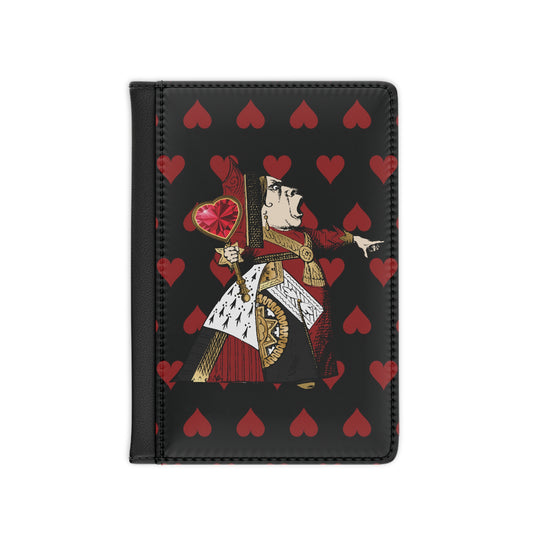 Queen Of Hearts Passport Cover Travel ID Holder Alice In Wonderland Passport Passport Cover Queen Of Hearts Travel Travel ID Handbag & Wallet Accessories