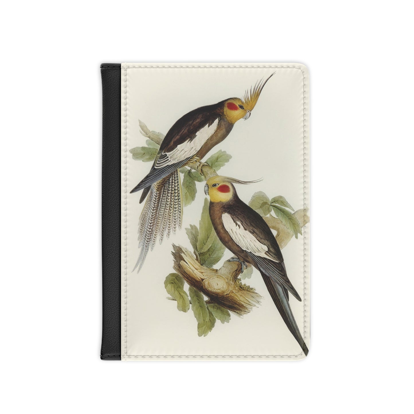 Cockatiels Passport Cover Travel ID Holder Handbag & Wallet Accessories