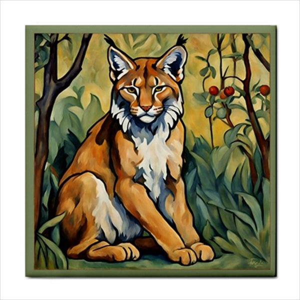 Lynx Ceramic Tile Decorative Backsplash 4.25 Inches Ceramic Tile