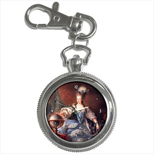 Portrait Of Marie Antoinette Of Austria Dagoty Art Key Chain Watch