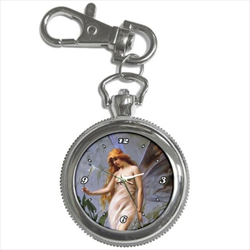 Lily Fairy Luis Ricardo Falero Art Key Chain Watch Art Fairy Key Chain Watch Luis Ricardo Falero Watch Key Chain Watch