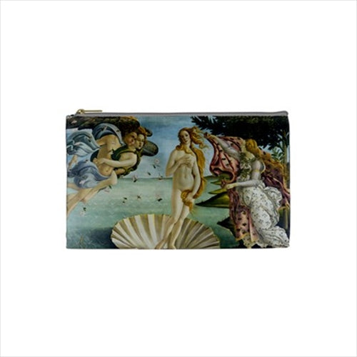 The Birth Of Venus Botticelli Art Cosmetic Trinket Zippered Pouch Bag