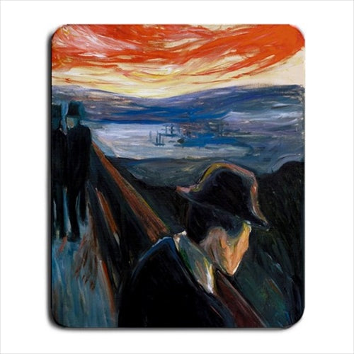 Despair Edvard Munch Art Computer Mat Mouse Pad Art Mouse Pad Art Mousepad Computer Mat Mouse Mouse Pad mousepad Office Accessory Mouse Pad