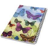 Butterflies In Springtime 50 Page Lined Spiral Notebook