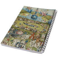 Garden Of Earthly Delights Bosch Art 50 Page Lined Spiral Notebook