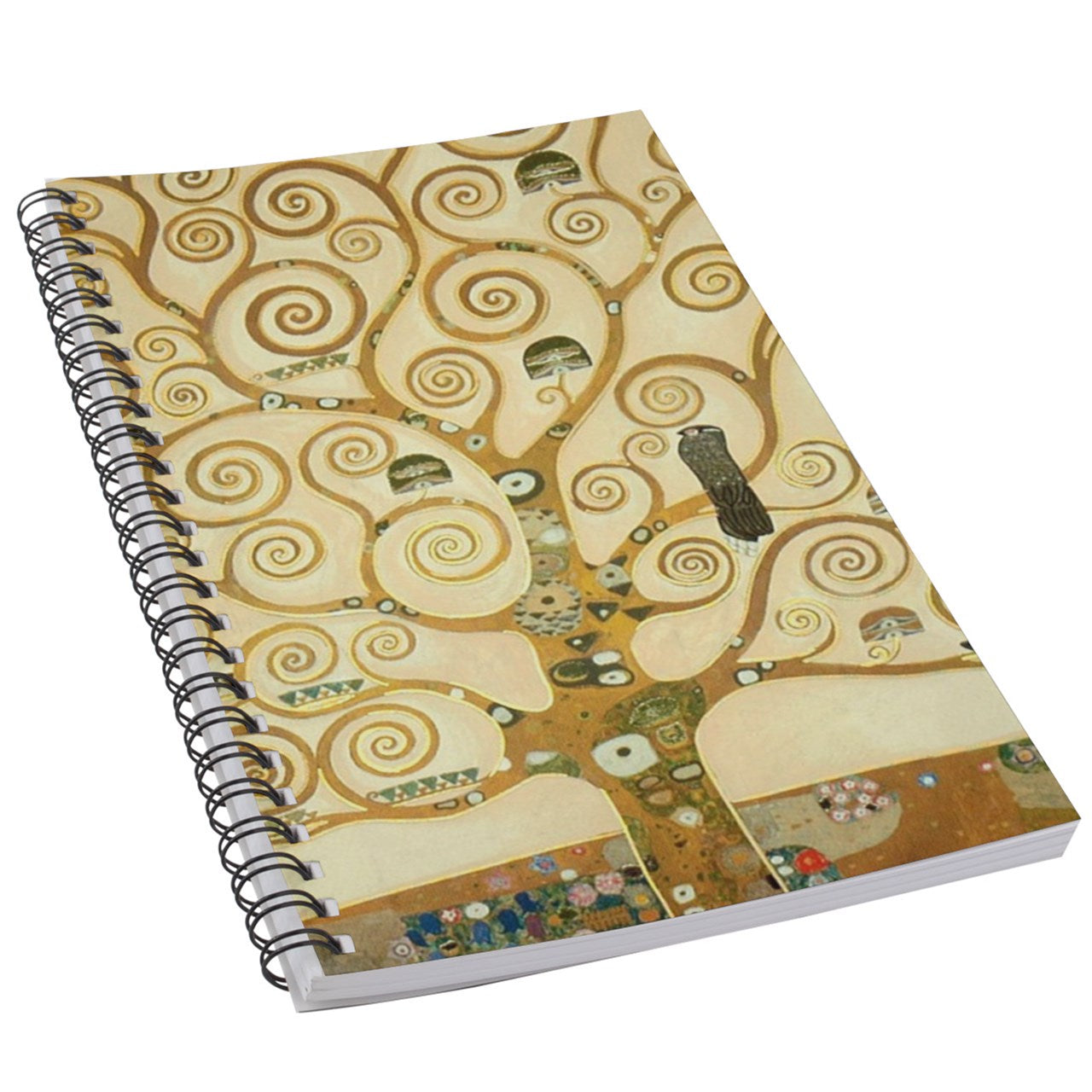 Tree Of Life Gustav Klimt Art 50 Page Lined Spiral Notebook Diary Gustav Klimt Journal Notebook Office Products Paper Planner Notebook