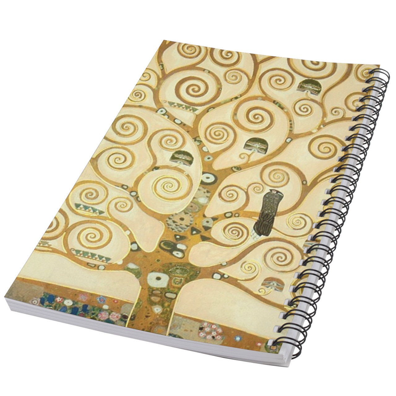 Tree Of Life Gustav Klimt Art 50 Page Lined Spiral Notebook Diary Gustav Klimt Journal Notebook Office Products Paper Planner Notebook