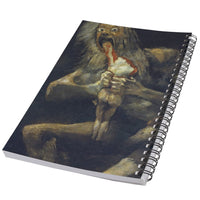 Saturn Devouring His Children Goya Art 50 Page Lined Spiral Notebook