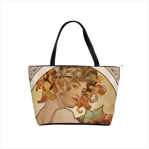 Fruit Female Art Nouveau Shoulder Bag