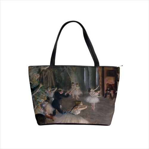 Ballerinas Rehearsal Onstage Degas Ballet Art Shoulder Bag Shoulder Bag