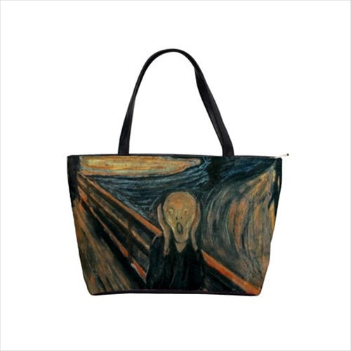 The Scream Edvard Munch Art Shoulder Bag Art Bag Edvard Munch Fashion Handbag Ladies Luggage The Scream Tote Bag Shoulder Bag