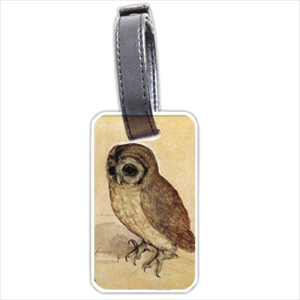 The Little Owl Albrecht Dürer Art Personalized Luggage Tag