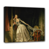 The Stolen Kiss Fragonard Stretched Canvas Wall Art Print 24 by 20 Inches