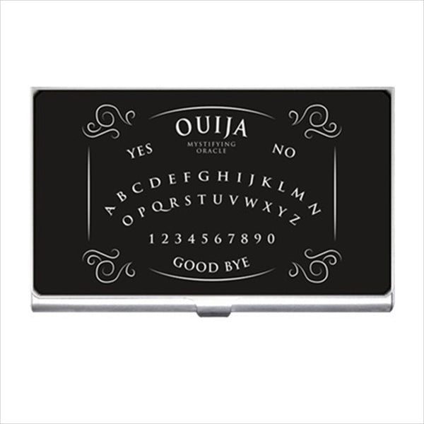 Ouija Board Business Bank Credit Card Case Art Business Card Holder Bank Card Business Card Business Card Holder Case Credit Card Occult Ouija Board Business Card Holder