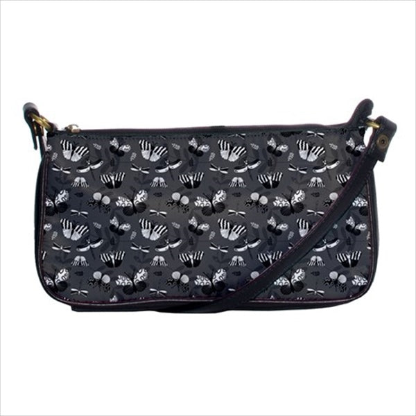 Dragonflies Butterfly Insect Art Casual Clutch Purse Handbag Art Black Butterflies Butterfly Clutch Dragonflies Dragonfly Fashion Gray Handbag Ladies Purse Purse