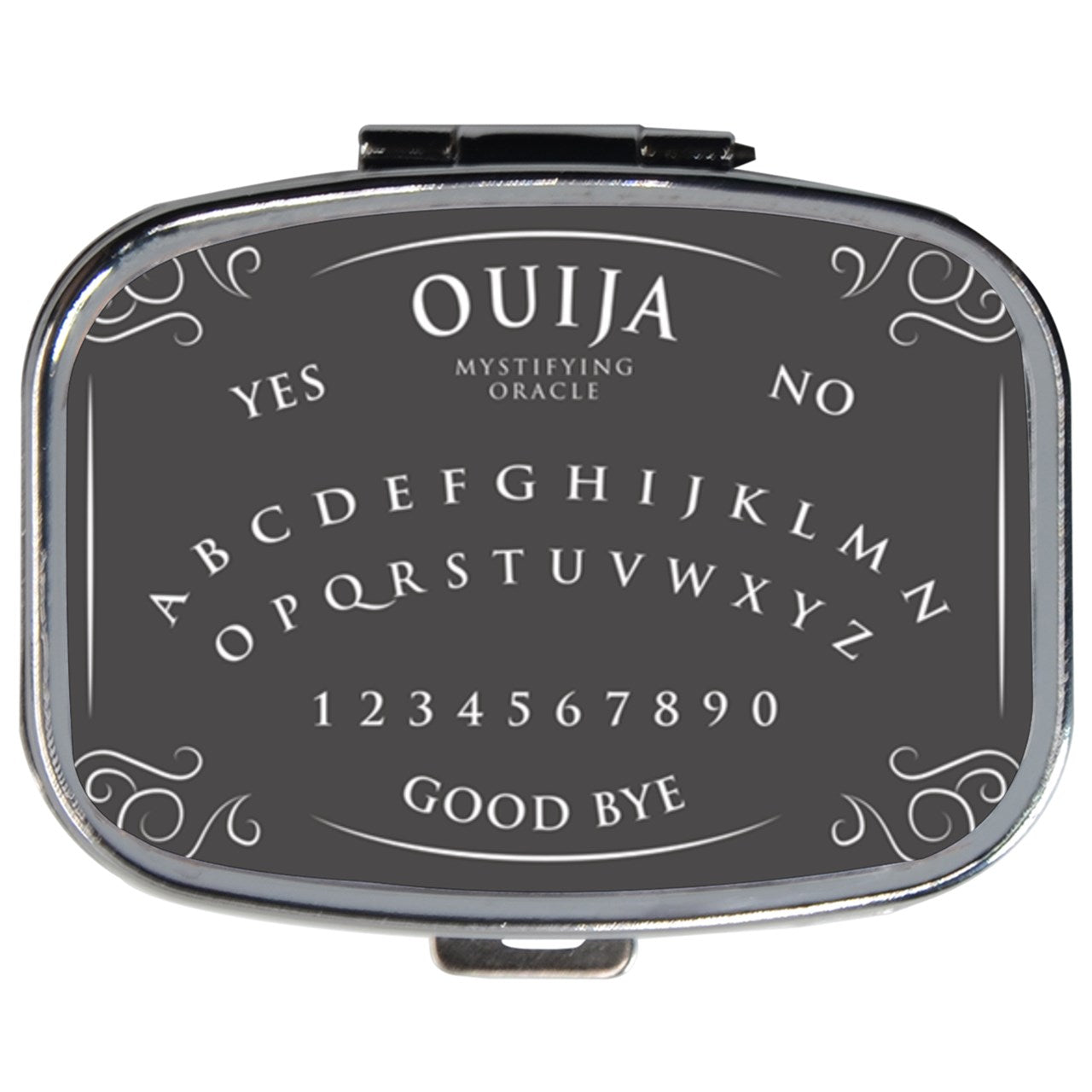 Ouija Board Pill Box Medication Vitamin Travel Case Case Medication Case Ouija Board Pill Box Travel Pillboxes