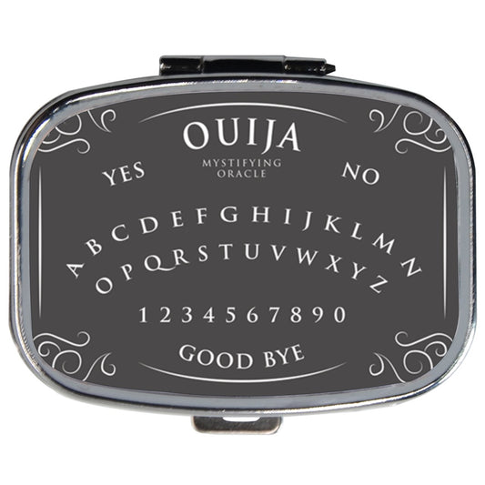 Ouija Board Pill Box Medication Vitamin Travel Case Case Medication Case Ouija Board Pill Box Travel Pillboxes