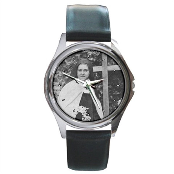 St Therese Of Lisieux Little Flower Photo Round Wristwatch Unisex Watch Watches