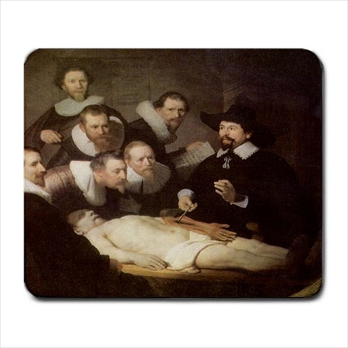 The Anatomy Lesson of Dr. Nicolaes Tulp Rembrandt Art Computer Mat Mouse Pad Art Mouse Pad Computer Mat Mouse Mouse Pad mousepad Office Accessory Mouse Pad