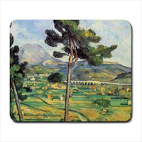 Mont Sainte-Victoire Paul Cézanne Art Computer Mat Mouse Pad