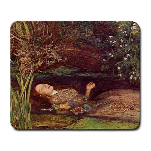 Ophelia John Everett Millais Art Computer Mat Mouse Pad Art Mouse Pad Computer Mat Mouse Mouse Pad mousepad Office Accessory Mouse Pad