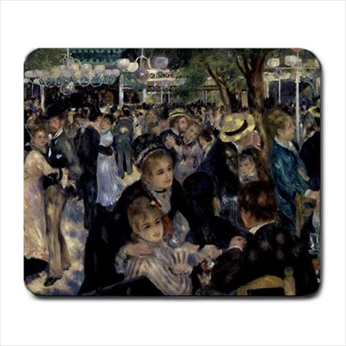 Dance at Le Moulin de la Galette Renoir Art Computer Mat Mouse Pad Art Mouse Pad Art Mousepad Computer Mat Mouse Mouse Pad mousepad Office Accessory Mouse Pad