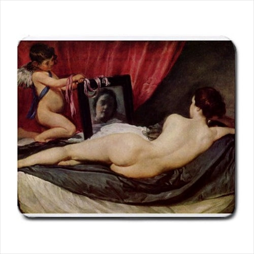 Venus At Her Mirror Diego Velázquez Art Computer Mat Mouse Pad Art Mouse Pad Computer Mat Mouse Mouse Pad mousepad Office Accessory Mouse Pad