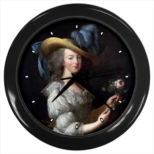 Marie Antoinette Art Wall Clock Art Clock Louise Elisabeth Vigee Le Brun Marie Antoinette Wall Clock Wall Clock