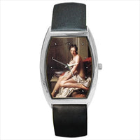 Susanna At The Bath Santerre Art Barrel Style Wristwatch Unisex Watch