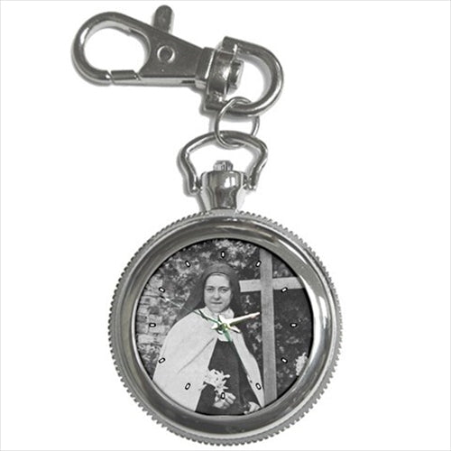 St Therese of Lisieux Patron Saint Key Chain Watch Key Chain Watch