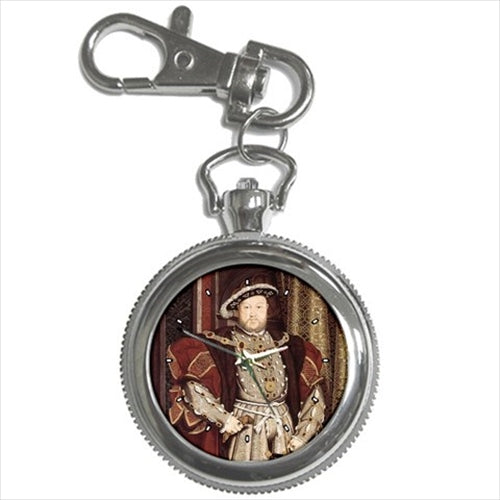 King Henry V The Eighth Hans Holbein Art Key Chain Watch Art Henry The Eighth Henry V Key Chain Watch King Royalty Tudors Watch Key Chain Watch