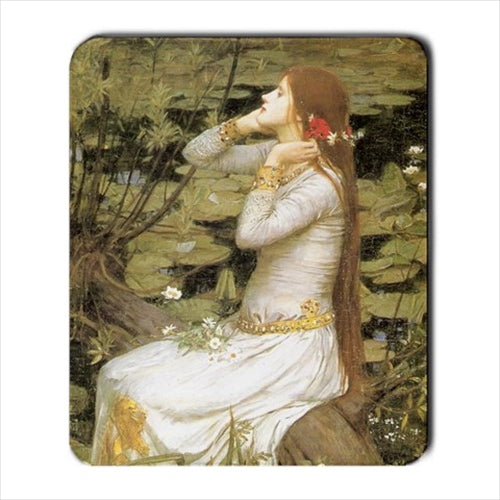 Ophelia Sitting John William Waterhouse Art Computer Mat Mouse Pad Art Mouse Pad Computer Mat Mouse Mouse Pad mousepad Office Accessory Mouse Pad