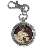 Bacchus God Of Wine Caravaggio Portrait Art Key Chain Watch