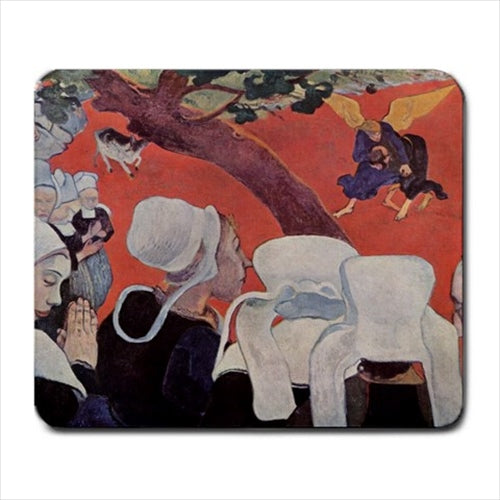 Vision After the Sermon Paul Gauguin Art Computer Mat Mouse Pad Art Mouse Pad Computer Mat Mouse Mouse Pad mousepad Office Accessory Mouse Pad