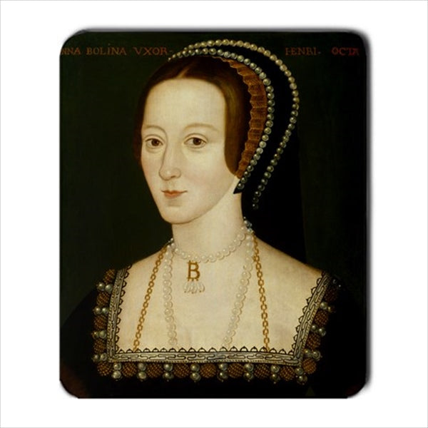 Anne Boleyn Henry VIII Queen Art Computer Mat Mouse Pad Computer Mat Mouse Mouse Pad mousepad Office Accessory Queen Royalty Mouse Pad