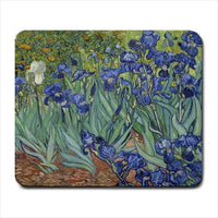 Irises Vincent Van Gogh Art Computer Mat Mouse Pad