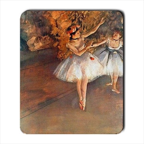 Two Dancers On Stage Edgar Degas Art Computer Mat Mouse Pad Art Mouse Pad Computer Mat Mouse Mouse Pad mousepad Office Accessory Mouse Pad