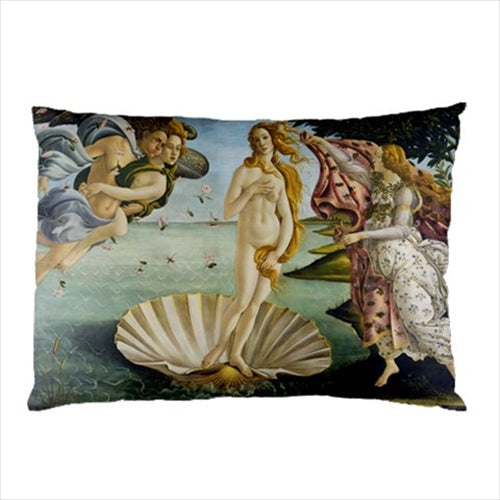 Birth Of Venus Botticelli Art Pillow Case Art Pillowcase Pillowcase