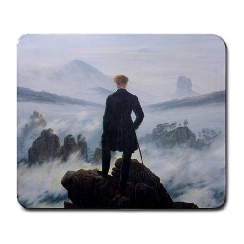 Wanderer Above The Sea of Fog Caspar David Friedrich Art Computer Mat Mouse Pad Art Mouse Pad Computer Mat Mouse Mouse Pad mousepad Office Accessory Mouse Pad