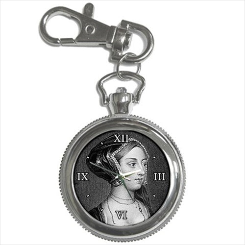 Queen Anne Boleyn Wife Of King Henry V Art Key Chain Watch Anne Boleyn Art Henry V Key Chain Watch Queen Watch Key Chain Watch