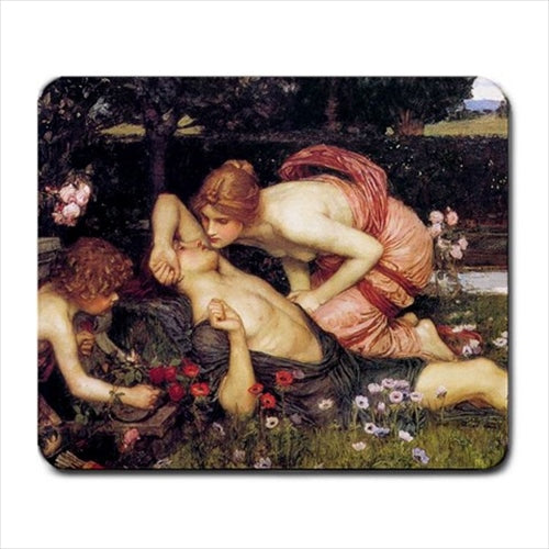 The Awakening of Adonis John William Waterhouse Art Computer Mat Mouse Pad Art Mouse Pad Computer Mat Mouse Mouse Pad mousepad Office Accessory Mouse Pad