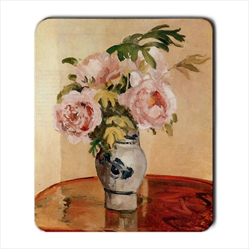 Pink Peonies Pissarro Art Computer Mat Mouse Pad Art Mouse Pad Computer Mat Mouse Mouse Pad mousepad Office Accessory Mouse Pad