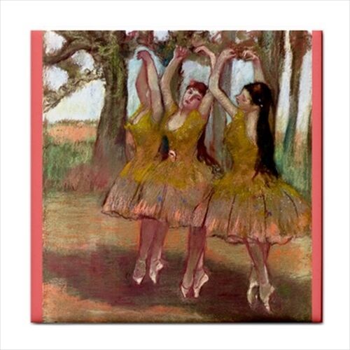 A Grecian Dance Degas Ballet Art Decorative Ceramic Tile Ceramic Tile