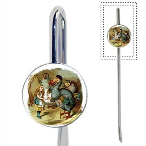 Alice In Wonderland Meets Dodo Bird Metal Bookmark Bookmark
