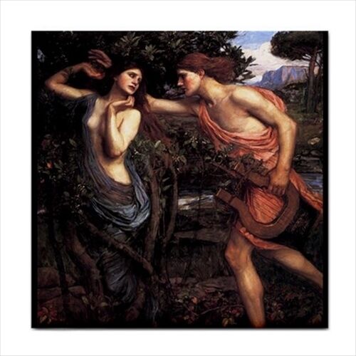 Apollo and Daphne Waterhouse Art Decorative Ceramic Tile Ceramic Tile