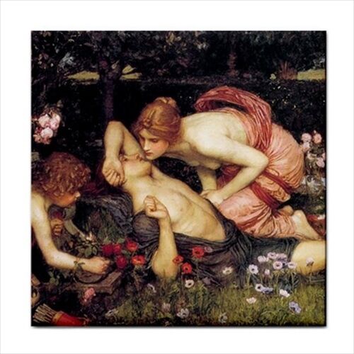 Awakening Adonis John William Waterhouse Art Ceramic Tile Ceramic Tile