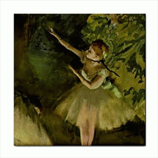 Ballet School Degas Art Detail Ceramic Tile Ceramic Tile